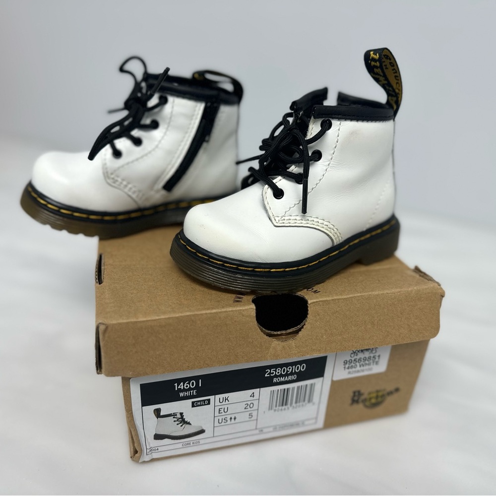 Dr. Martens kids baby 1460 boots size 5